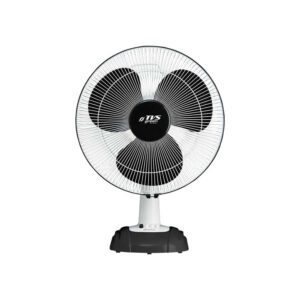 Lucas TVS Green Zesto Table Fan 400mm in Black finish