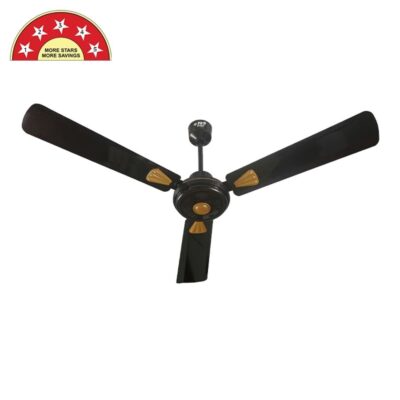 Lucas TVS Green Deluxe retro BLDC ceiling fan 1200mm in Brown finish