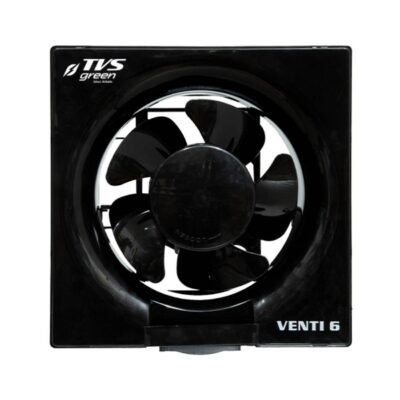 Lucas TVS Green Venti 6 high suction exhaust fan 150mm in Black finish